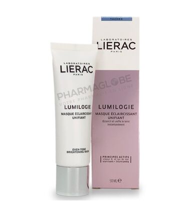 Lierac-lumilogie-masque-eclaircissant-unifiant-50-ml-pharmaglobe