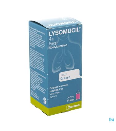 Lysomucil 4% Sirop 200ml