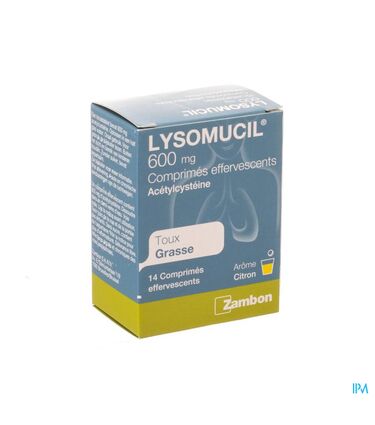 Lysomucil 600 Comp Eff 14 X 600mg