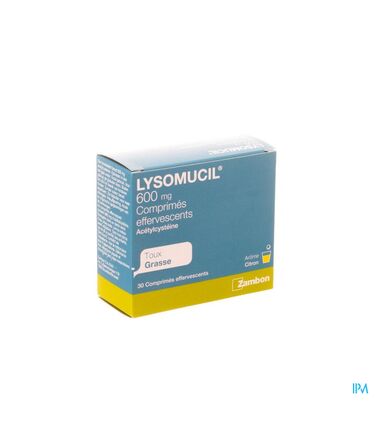Lysomucil 600 Comp Eff 30 X 600mg