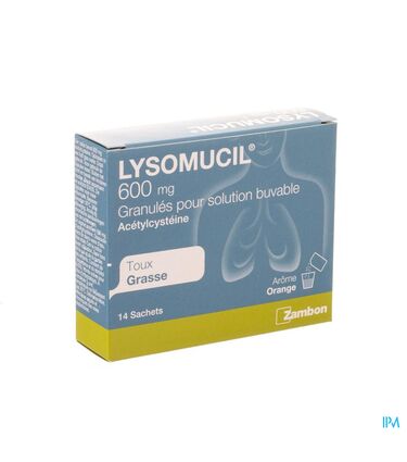 Lysomucil 600 Gran Sach 14 X 600mg