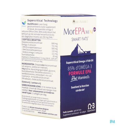 Minami Morepa Mini Smart Fats Pot Caps 60