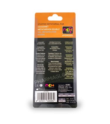 Neh-coussinet-metatarsien-double-taille-unique-mode-emploi-pharmaglobe