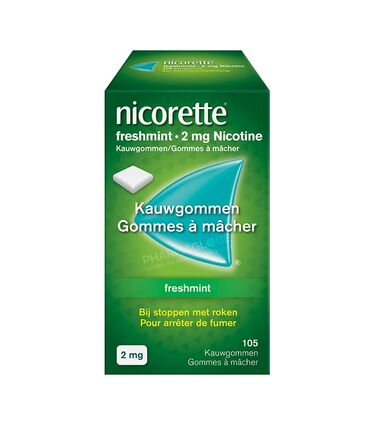 NICORETTE-FRESHMINT-2-MG-105-GOMMES-Johnson-johnson-nicorette-freshmint-2-mg-nicotine-pour-arreter-de-fumer-105-gommes-a-macher-pharmaglobe