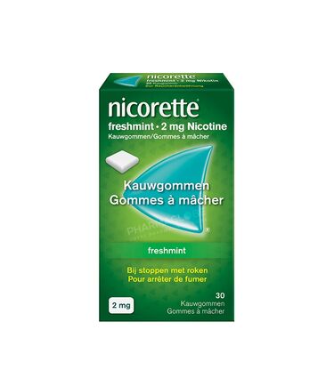 NICORETTE-FRESHMINT-2-MG-30-GOMMES-Johnson-johnson-nicorette-freshmint-2-mg-nicotine-pour-arreter-de-fumer-30-gommes-a-macher-pharmaglobe