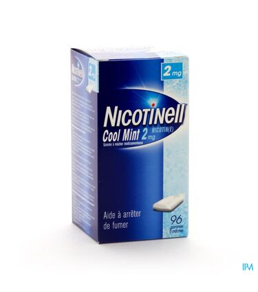 Nicotinell Cool Mint 2mg Gommes A Macher 96