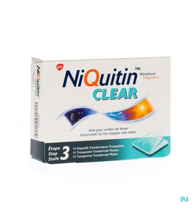 Niquitin Clear Patches 14 X 7mg