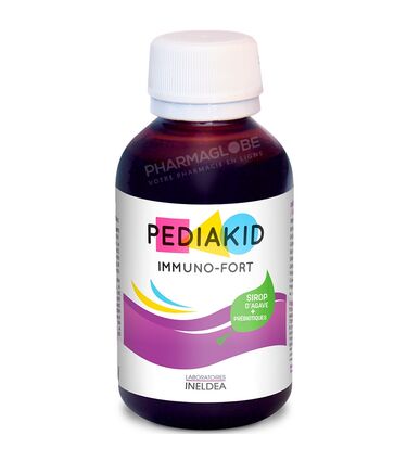PEDIAKID-IMMUNO-FORTIFIANT-125-ML-ineldea-flacon-pharmaglobe