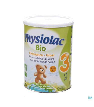 Physiolac Bio 3 Lait Pdr 900g
