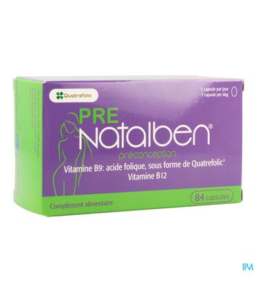 Pre Natalben Caps 84
