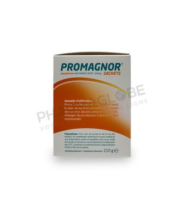 Promagnor-magnesium-hautement-dose-30-sachets-utilisation-pharmaglobe