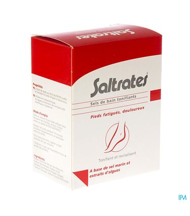 Saltrates Sels Algues Pieds Fatigues Sach 10x20g