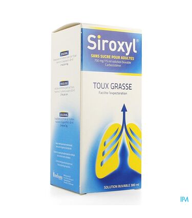 Siroxyl Sirop Sans Sucre/zonder Suiker 300ml