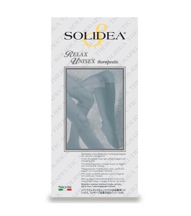 SOLIDEA-RELAX-UNISEX-Contention-CLasse-NOIR-TAILLE-L-boite-pharmaglobe