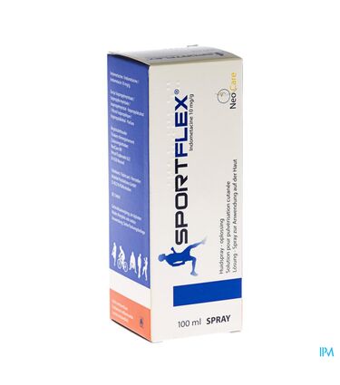 Sportflex 10mg/g Sol Pulv Cutanee 100ml