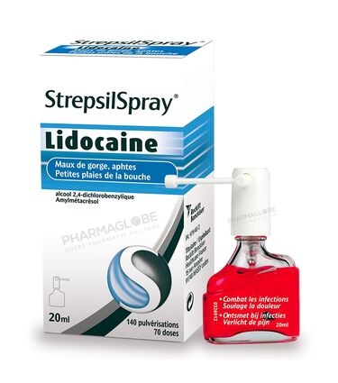 Strepsils Lidoca ne Spray 20ml Pharmaglobe lu Strepsils Lidoca ne Spray 20ml Pharmaglobe lu