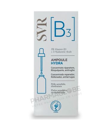 SVR-B-ampoule-hydra-30-ml-concentre-reparateur-repulpant-peaux-sensibles-deshydratees-pieles-sensibles-pharmaglobe
