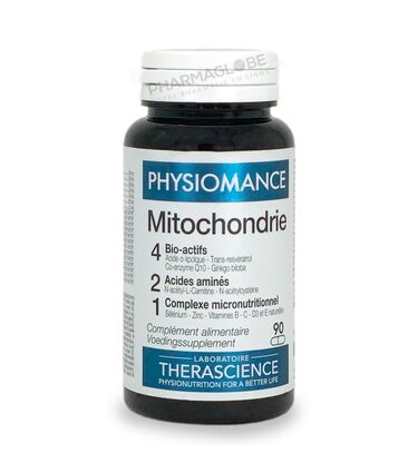 Therascience-physiomance-mitochondrie-90-gelules-complement-alimentaire-pharmaglobe