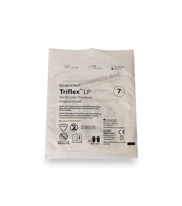 GANTS CHIRURG LATEX A 2 TRIFLEX 7