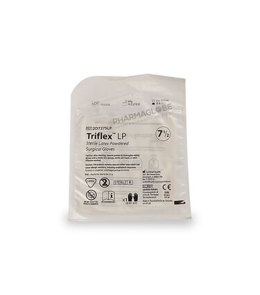 GANTS CHIRURG LATEX A 2 TRIFLEX 7,5 