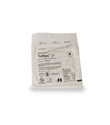 GANTS CHIRURG LATEX A 2 TRIFLEX 8