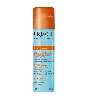 URIAGE-BARIESUN-BRUME-APAIS-AP-SOL-150ML-brume-apres-soleil-rafraichissant-frais-apaisant-prolonge-bronzage-peaux-echauffees-visage-corps-pharmaglobe
