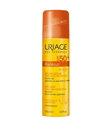 URIAGE-BARIESUN-SPF50plus-BRUME-SECHE-200ML-tres-haute-protection-solaire-SPF50-plus-toucher-sec-pharmaglobe