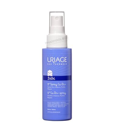 URIAGE-BEBE-CU-ZNplus-SPRAY-100-ML-spray-cuivre-zinc-apaise-irritations-purifie-repare-peaux-fragilisees-irritees-plis-cutanes-zones-suintantes-pharmaglobe