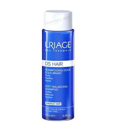URIAGE-DS-HAIR-SHAMP-EQUILIBRANT-F-200ML-shampooing-doux-equilibrant-purifie-equilibre-apaise-tous-types-cheveux-pharmaglobe