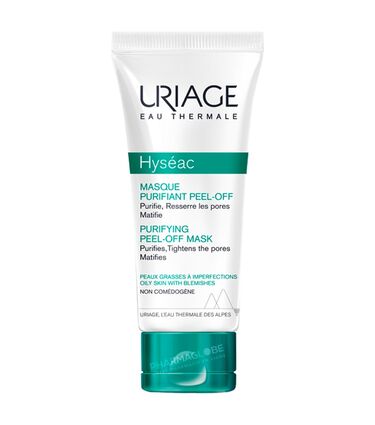 URIAGE-HYSEAC-MASQUE-PEEL-OFF-50-ML-purifiant-purifie-resserre-les-pores-matifie-peaux-grasses-a-imperfections-pharmaglobe