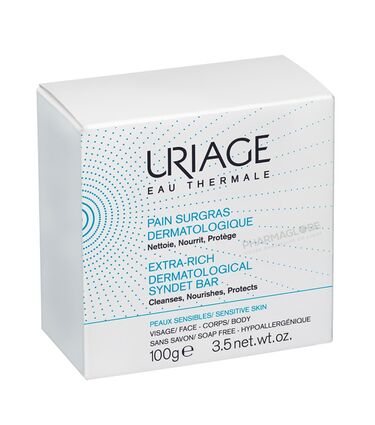 URIAGE-PAIN-SURGRAS-100-G-savon-dermatologique-visage-corps-peaux-sensibles-pharmaglobe