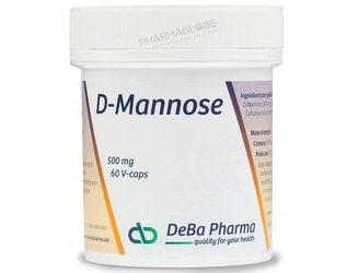 D-MANNOSE-500-MG-60-V-CAPSULES-DEBA-pharma-voies-urinaires-pharmaglobe.lu