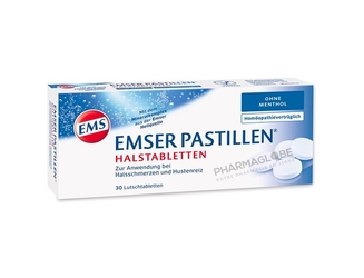 EMSER-PASTILLEN-OHNE-MENTHOL-30-ST-pastille-maux-gorge-legers-sans-menthol-pharmaglobe.lu