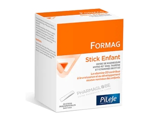 FORMAG-20-STICKS-ENFANT-ORODISPERSIBLE-Pileje-pharmaglobe.lu