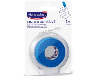 HANSAPLAST-FINGER-COHESIVE-5-M-par-2.5-CM-bandage-auto-adhesif-pharmaglobe.lu