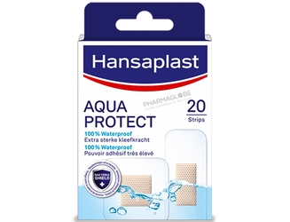 HANSAPLAST-MEDIUM-AQUA-PROTECT-20-STRIPS-pansements-adhesifs-waterproof-pharmaglobe.lu