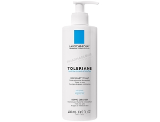 ROCHE-POSAY-TOLERIANE-FLUIDE-DERMO-NETTOYANT-400-ML-pharmaglobe