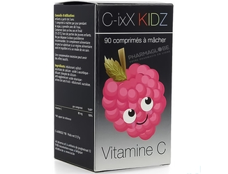 c-ixx-kidz-90-tabs-vitamine-c-a-croquer-enfants-ixx-pharma-pharmaglobe.lu