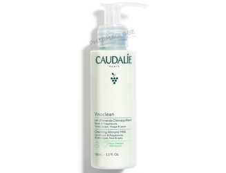CAUDALIE-VINOCLEAN-LAIT-AMANDE-DEMAQUILLANT-100-ML-visage-yeux-pharmaglobe.lu