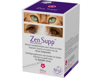 MILOA-ZEN-SUPP-30-COMPRIMES-VETERINAIRE-aliment-complementaire-en-cas-stress-temporaire-chien-chat-pharmaglobe.lu