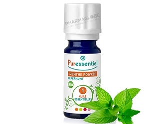 PURESSENTIEL-BIO-MENTHE-POIVREE-10-ML-huile-essentielle-flacon-pharmaglobe.lu