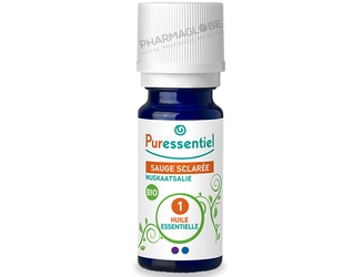 PURESSENTIEL-BIO-SAUGE-SCLAREE-5-ML-huile-essentiellle-pharmaglobe.lu