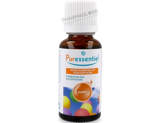 PURESSENTIEL-DIFFUSION-HAPPY-30-ML-complexe-huiles-essentielles-pour-diffusion-pharmaglobe.lu
