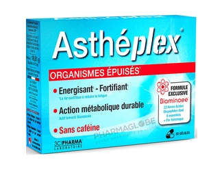 3-C-ASTHEPLEX-30-GELULES-complement-alimentaire-epuisement-energie-fortiifie-sans-cafeine-pharmaglobe.lu