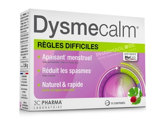 3-C-DYSMECALM-15-COMPRIMES-regles-difficiles-douleureuses-pharmaglobe.lu