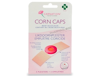 CARNATION-CORN-CAPSULES-5-emplatres-pansements-coricides-acide-salicylique-cors-pharmaglobe.lu