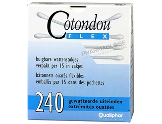 COTONDOU-FLEX-PM-240-EXTREMITES-120-coton-tiges-Qualiphar-pharmaglobe.lu