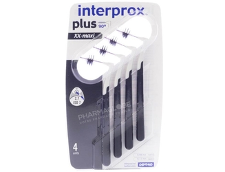 INTERPROX-plus-4-BROSSETTES-INTERDENTAIRES-XX-MAXI-espace-2.7-mm-ref-1070-hygiene-bucco-dentaire-pharmaglobe.lu