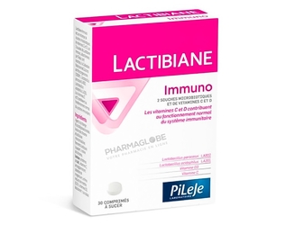 LACTIBIANE-IMMUNO-30-COMPRIMES-Pileje-immunite-pharmaglobe.lu