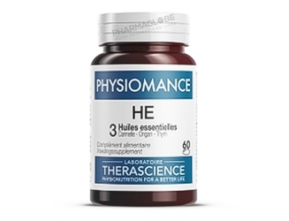 PHYSIOMANCE-HE-60-CAPSULES-therascience-huiles-essentielles-canelle-origan-thym-pharmaglobe.lu